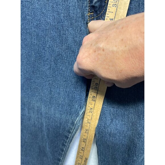 COS Jeans Women’s 12 Embellished Embroidered Boot Cut Stretch Denim Size 14 - Picture 14 of 15